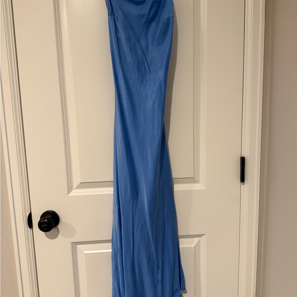 Djerf Avenue Sky Blue Maxi Dress